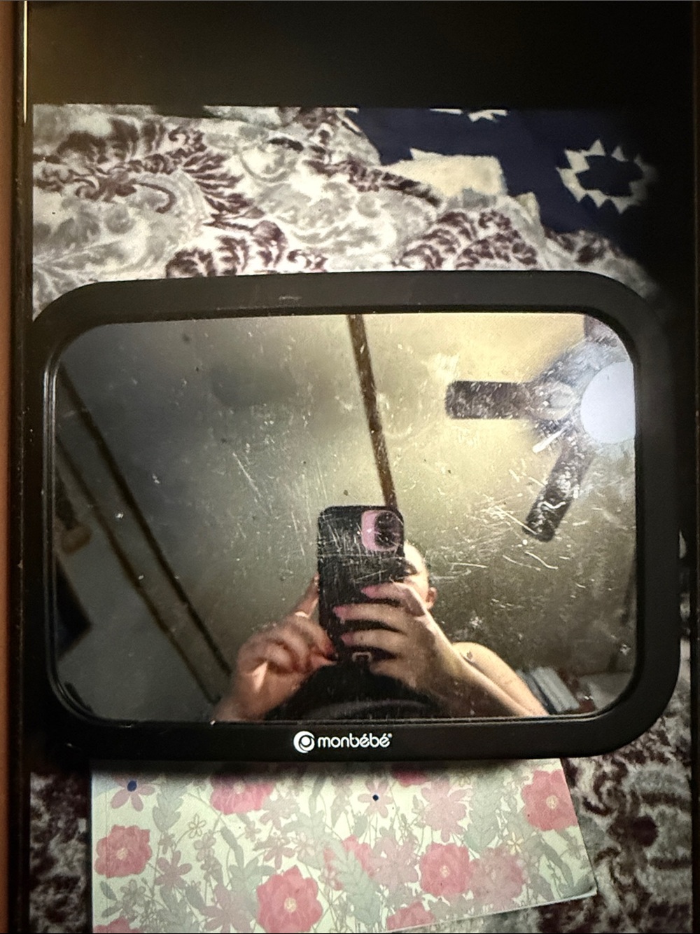 Black Kids Mirror for Strollers and Car Seats